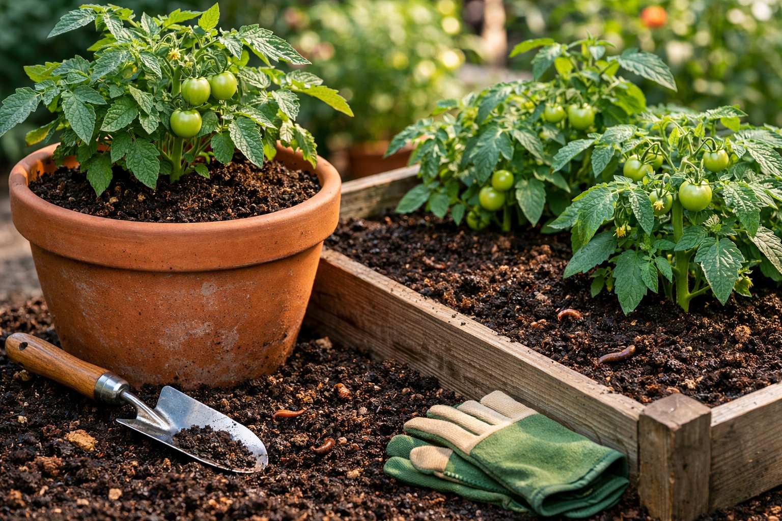 Best Soil for Tomatoes (Pot + Bed): Expert Guide to Thriving Plants