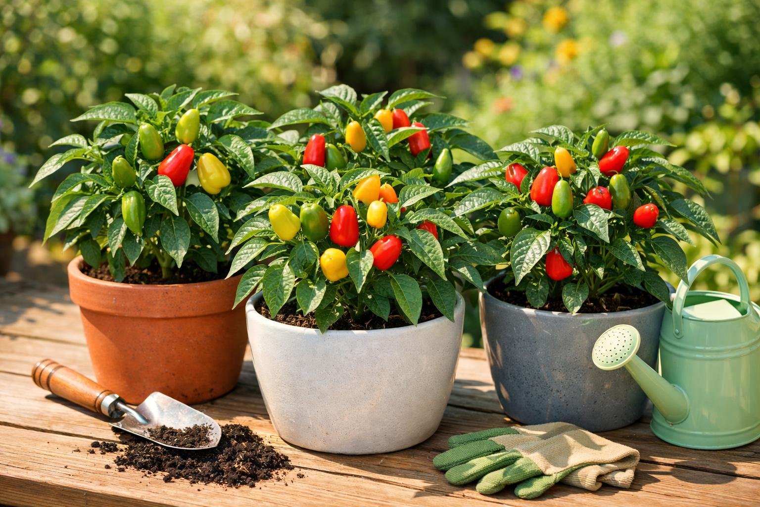 How to Grow Peppers in Containers: Complete Guide to Thriving Potted Peppers